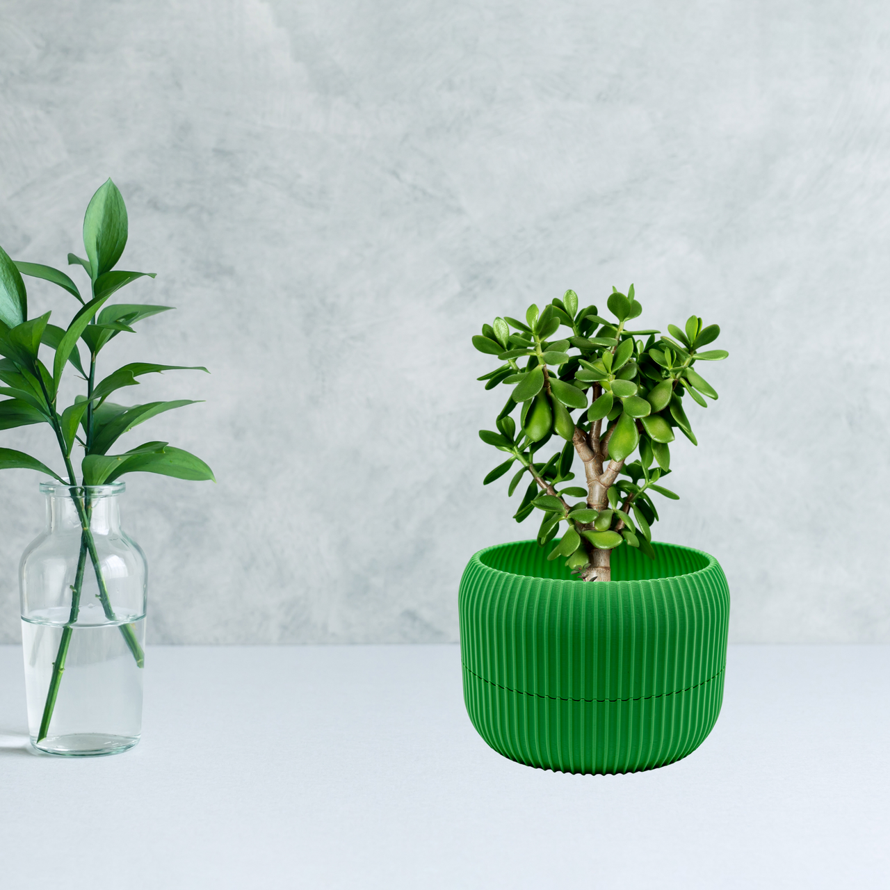 Grooved planter - Unicorn Fart Productions