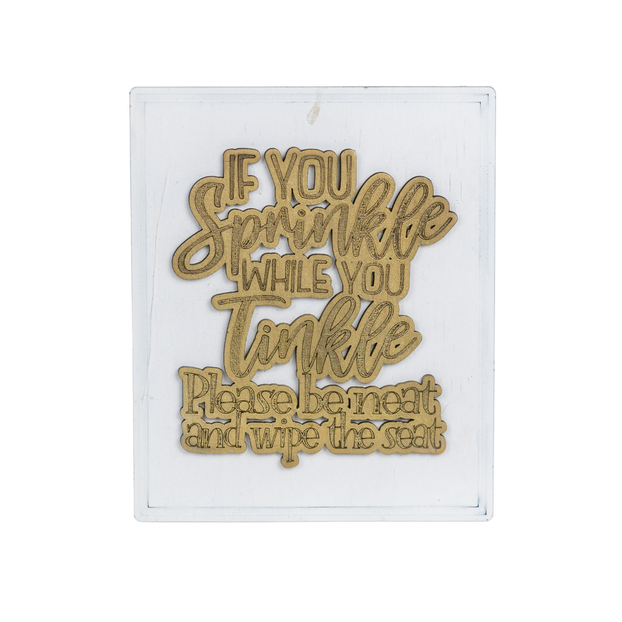 Sprinkle when you tinkle 2 Layer - Unicorn Fart Productions