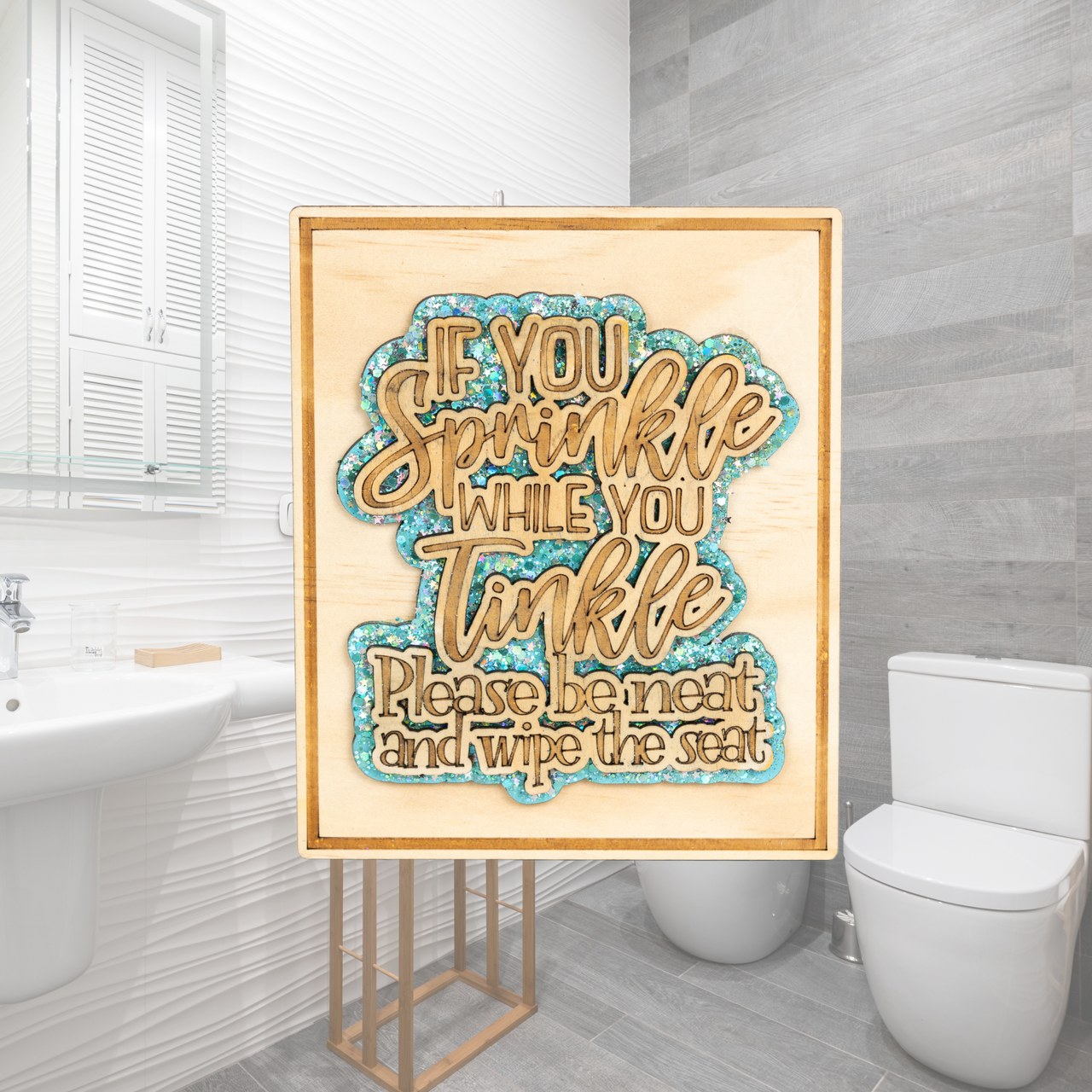 Sprinkle when you tinkle 3 Layer - Unicorn Fart Productions