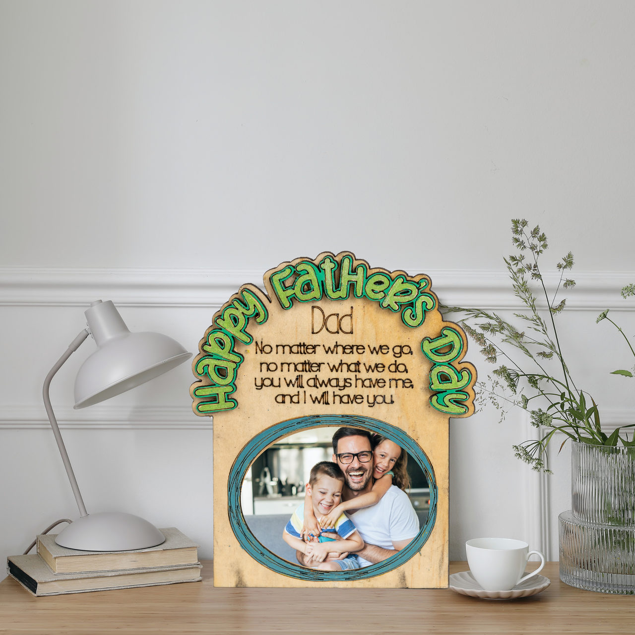 Fathers Day Photo Frame - Dad - Unicorn Fart Productions
