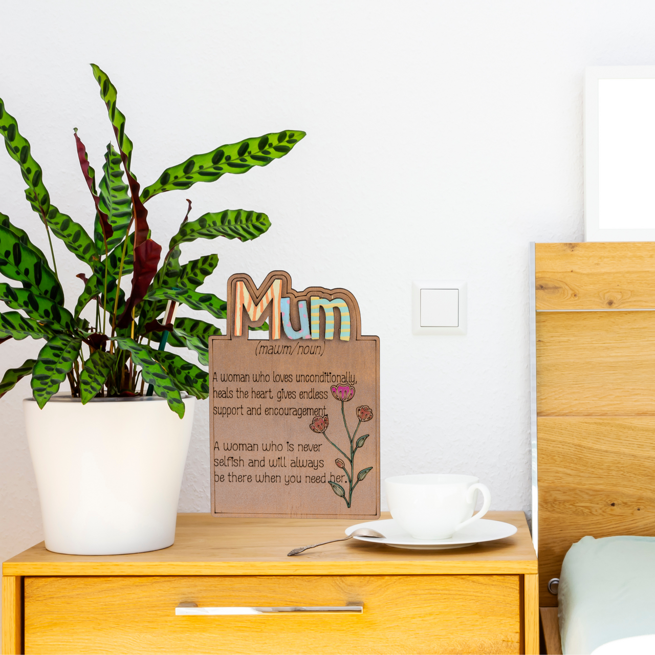 Mother Days Plaque - Mum - Unicorn Fart Productions