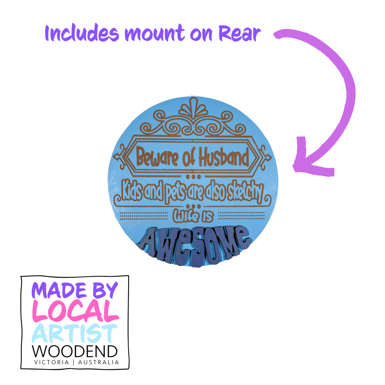 Beware of Husband - Unicorn Fart Productions