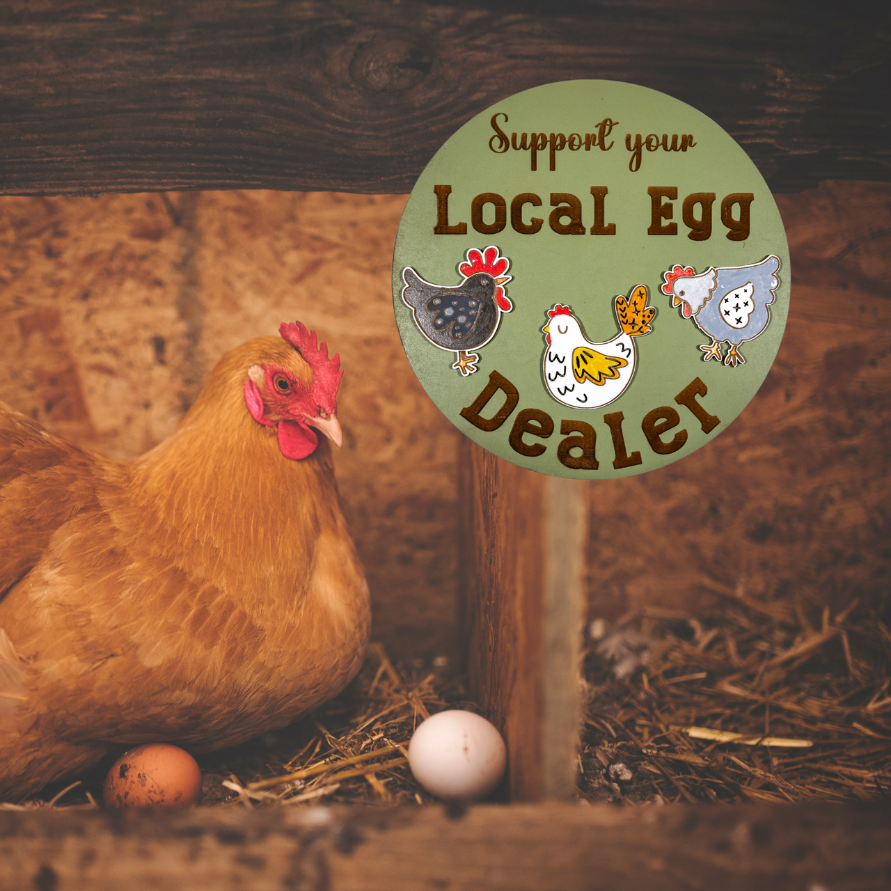 Support your local egg - Unicorn Fart Productions