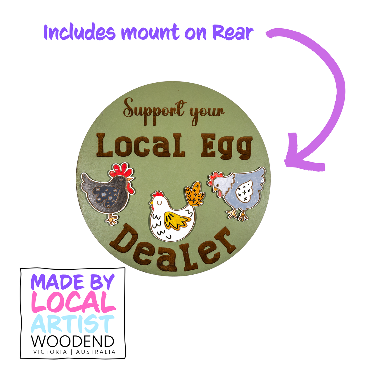 Support your local egg - Unicorn Fart Productions