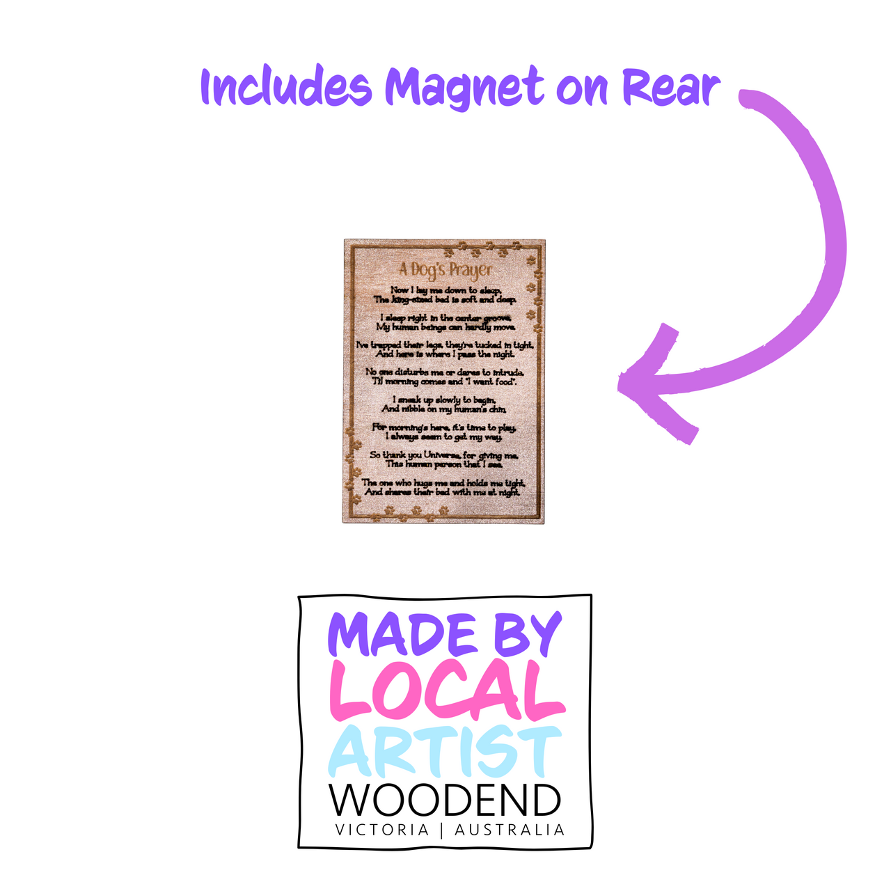 Dogs Prayer Small - Unicorn Fart Productions