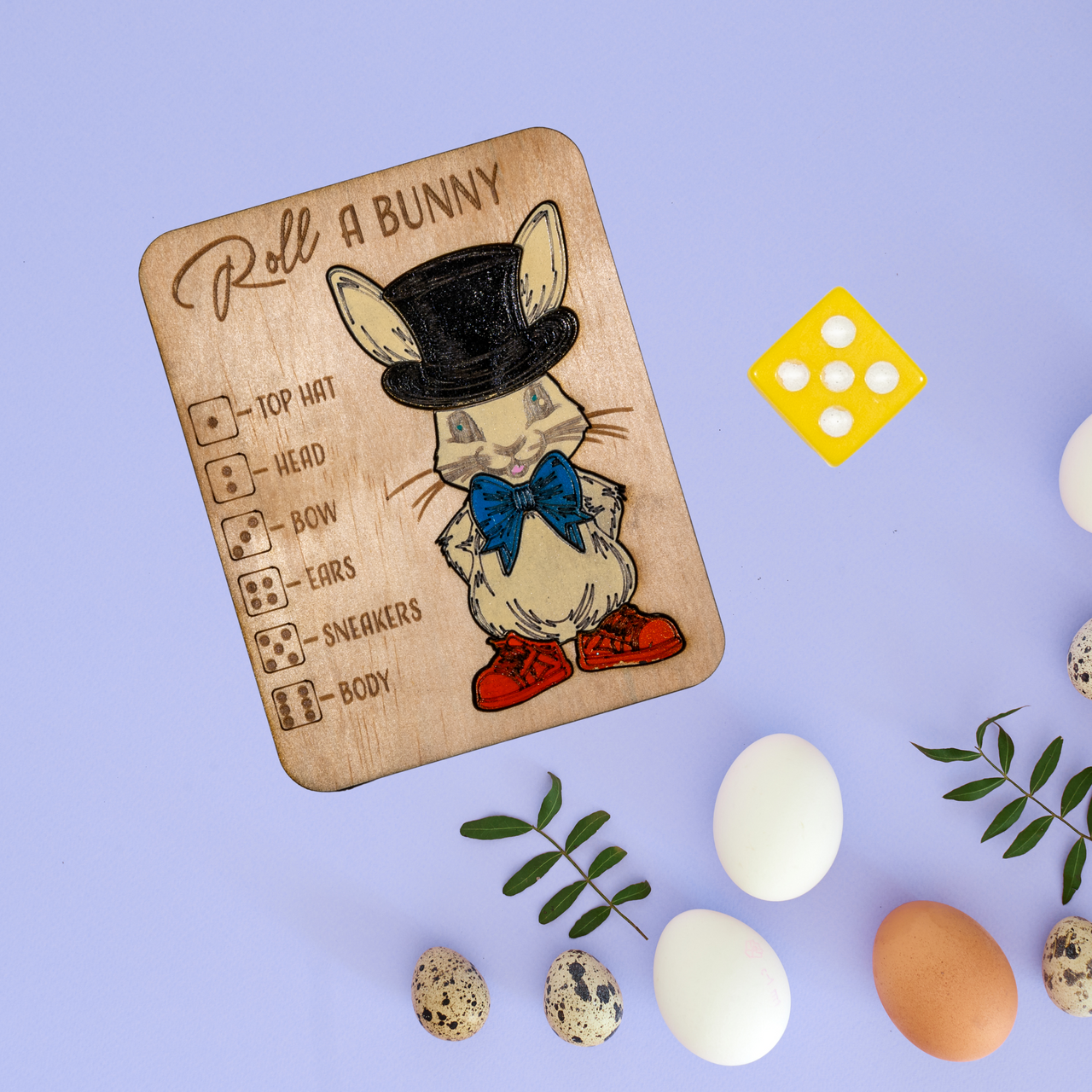 Roll a Bunny Game - Unicorn Fart Productions