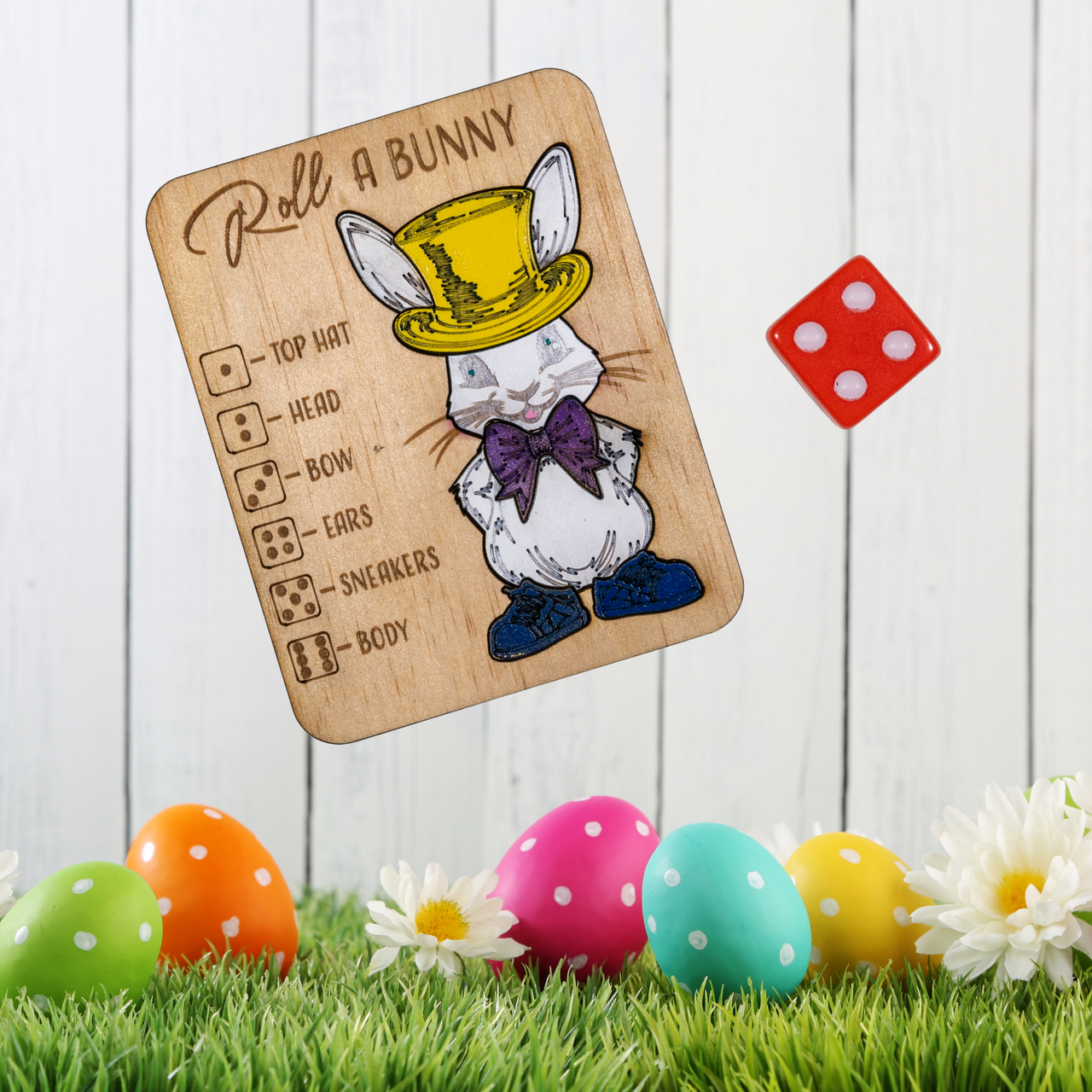 Roll a Bunny Game - Unicorn Fart Productions