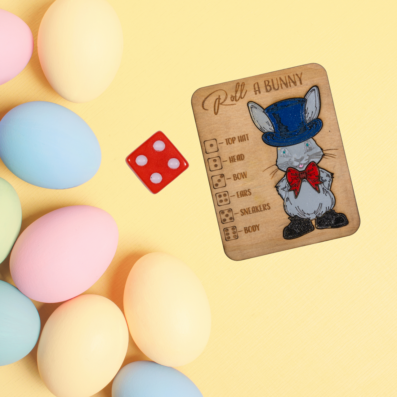 Roll a Bunny Game - Unicorn Fart Productions