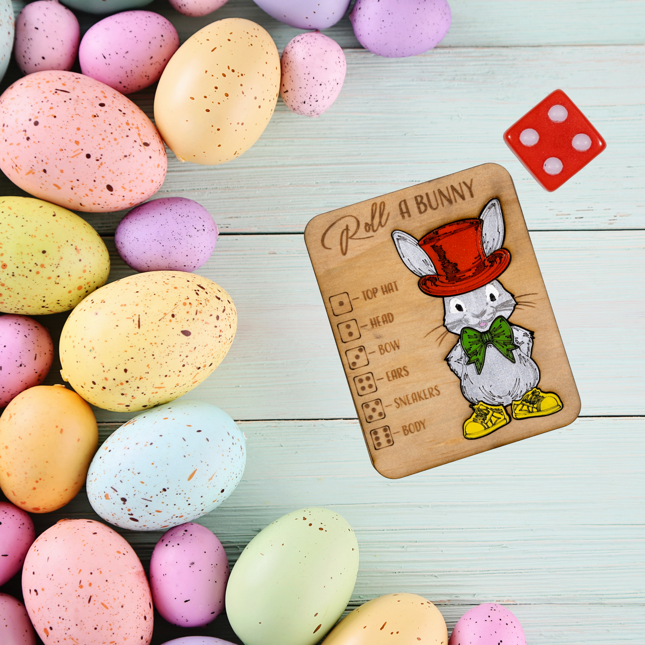 Roll a Bunny Game - Unicorn Fart Productions