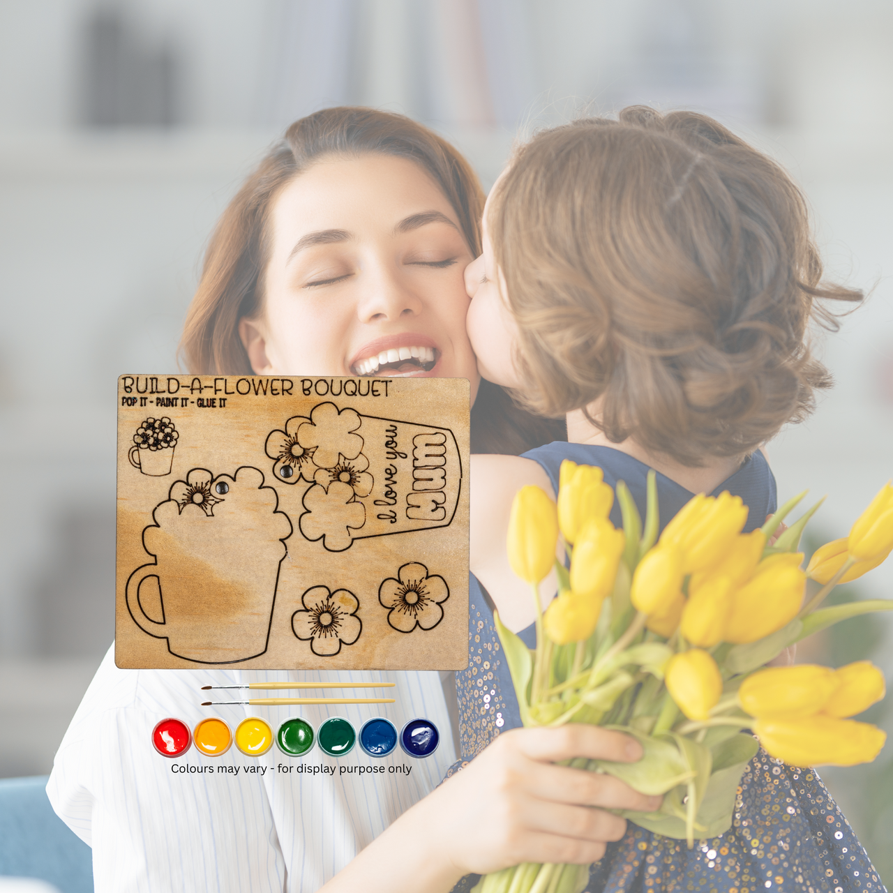 DIY Mothers Day Flower Bouquet - Unicorn Fart Productions