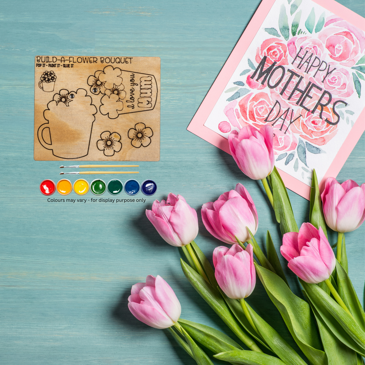 DIY Mothers Day Flower Bouquet - Unicorn Fart Productions