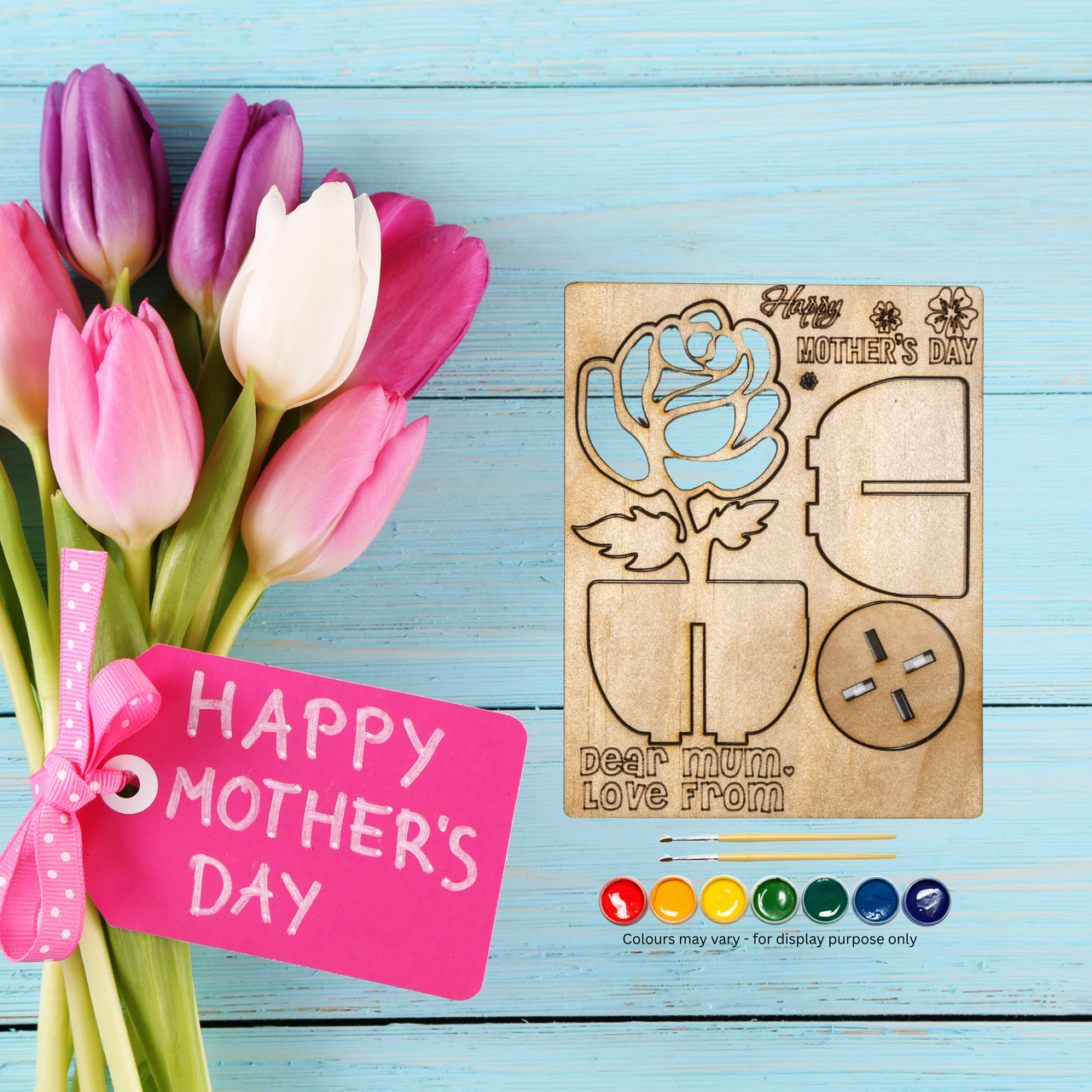 DIY Mothers Day Flower Pot - Unicorn Fart Productions