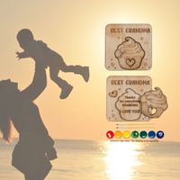 Best Grandma Cupcake - Unicorn Fart Productions