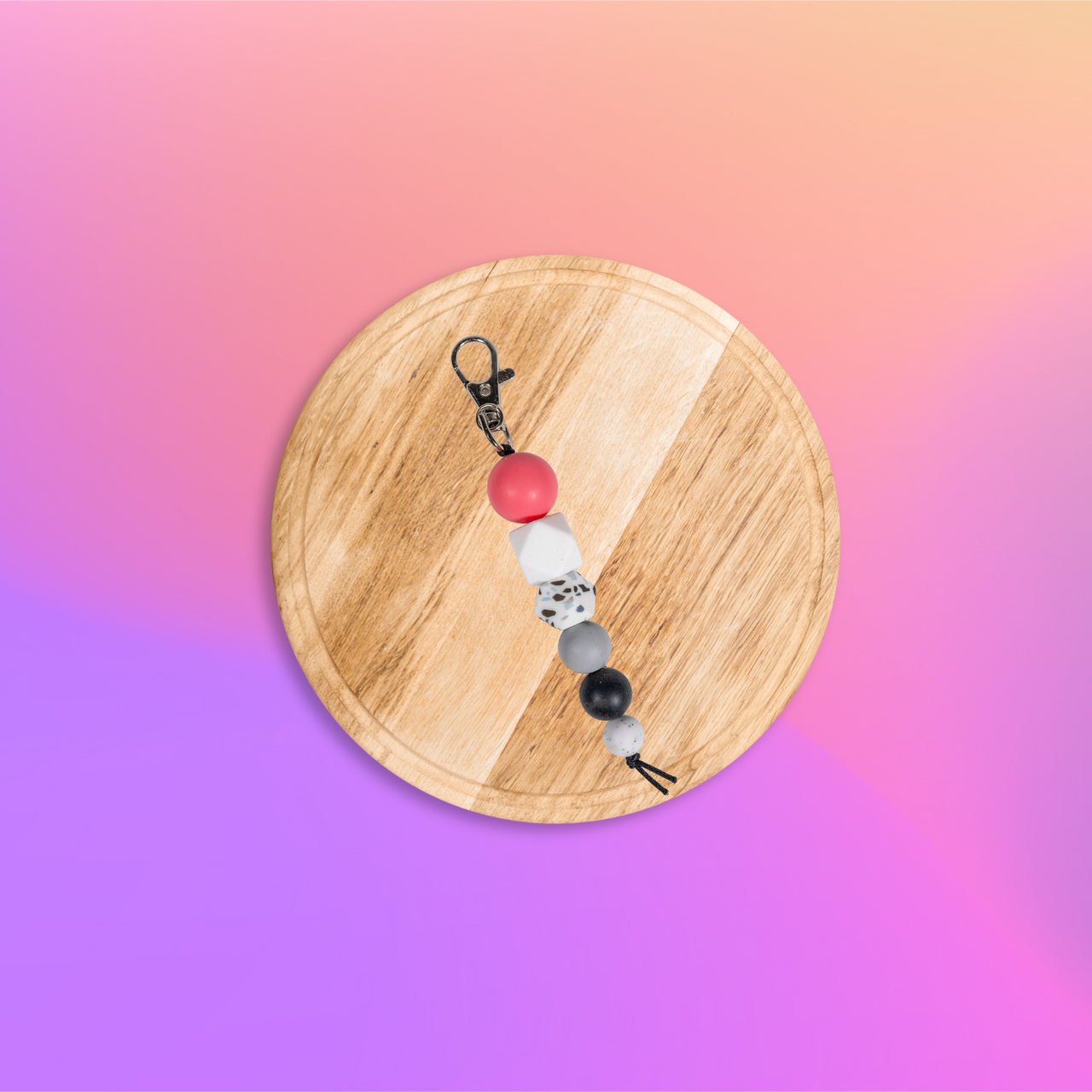 Silicone key chain - Unicorn Fart Productions