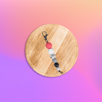 Silicone key chain - Unicorn Fart Productions