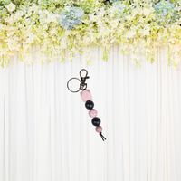 Silicone keychain with clip - Unicorn Fart Productions