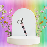 Silicone keychain with clip - Unicorn Fart Productions