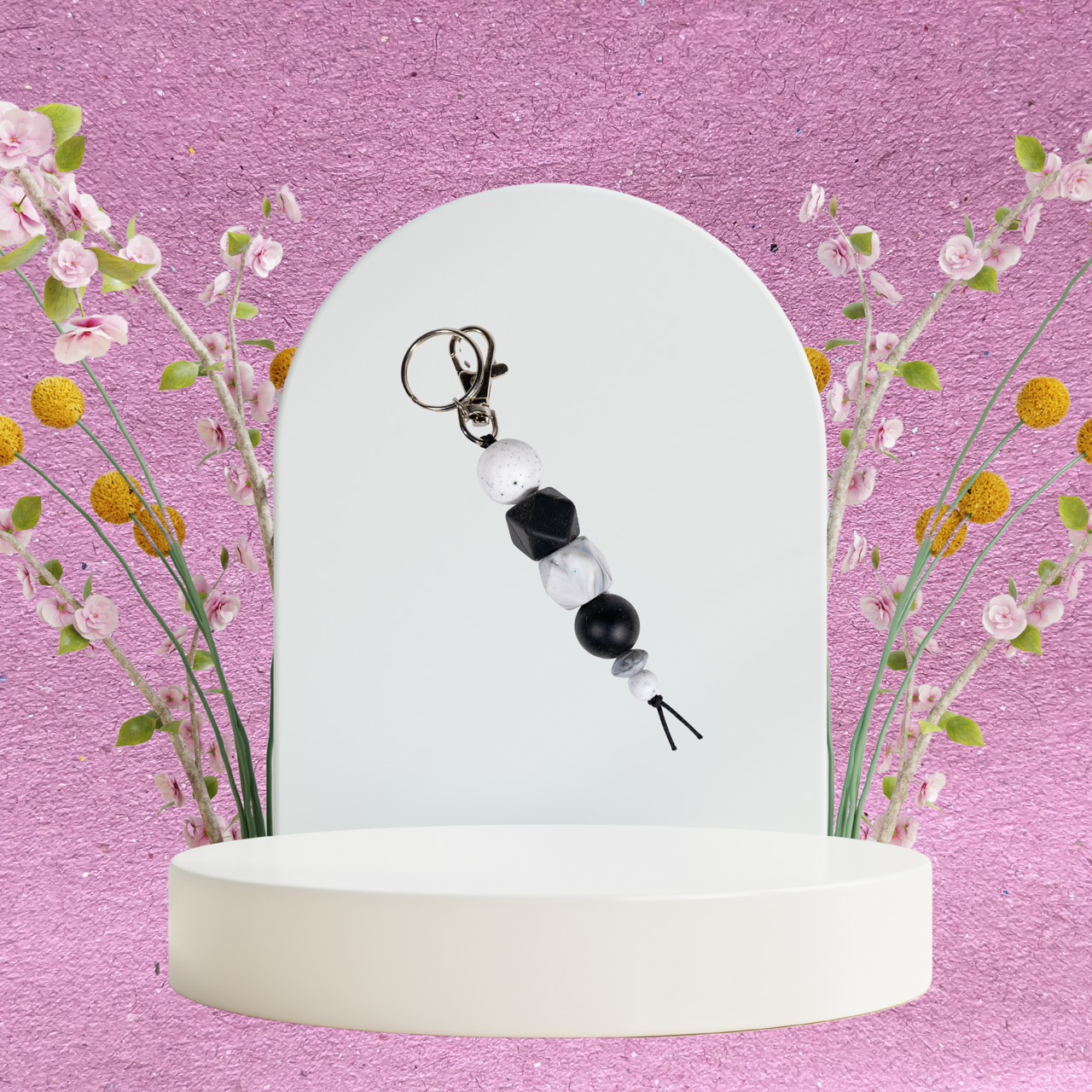 Silicone keychain - Unicorn Fart Productions