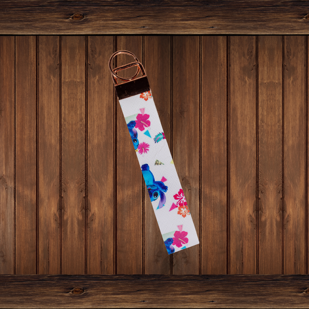 Faux leather keychain Long - Unicorn Fart Productions