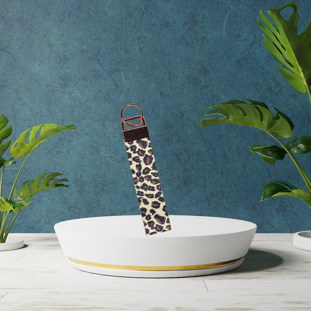 Faux leather keychain Medium - Unicorn Fart Productions