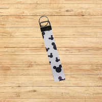 Faux leather keychain Long - Unicorn Fart Productions