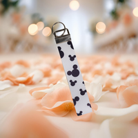 Faux leather keychain Long - Unicorn Fart Productions