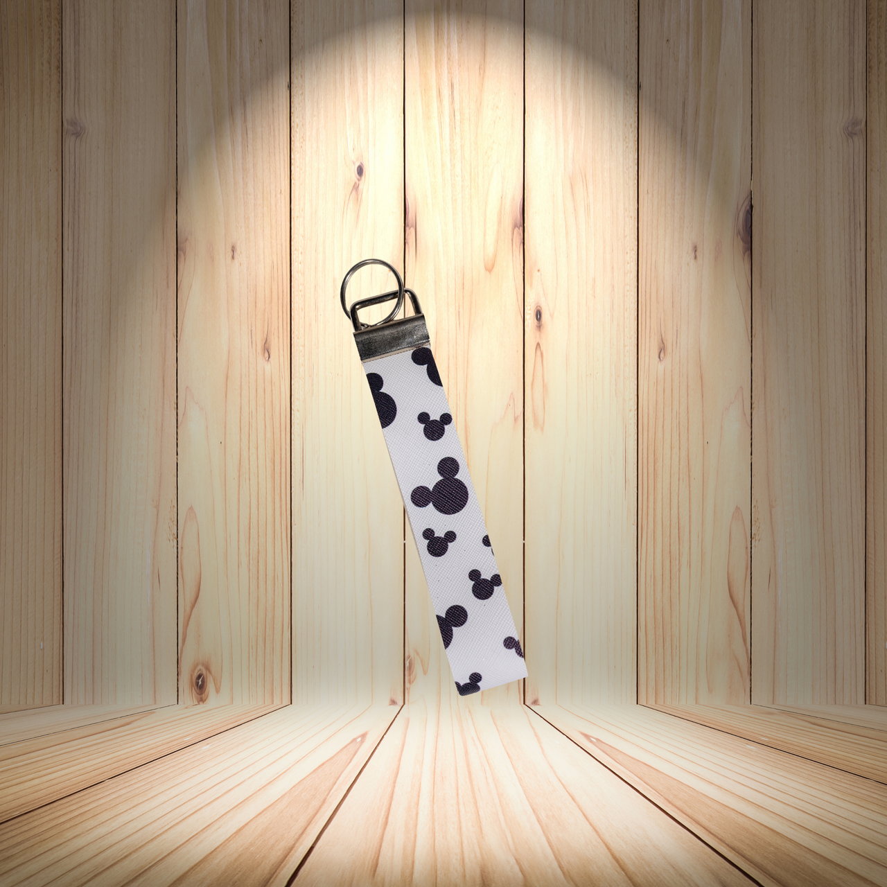 Faux leather keychain Long - Unicorn Fart Productions