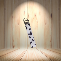 Faux leather keychain Long - Unicorn Fart Productions