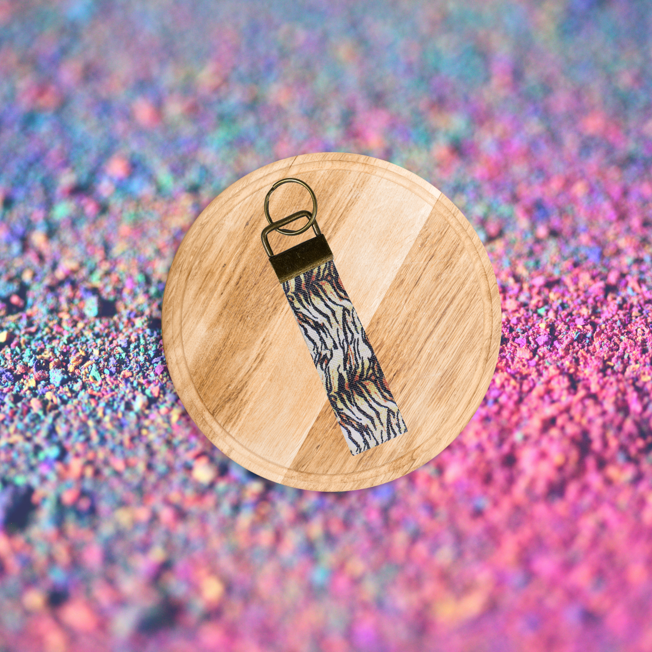 Faux leather keychains Short - Unicorn Fart Productions