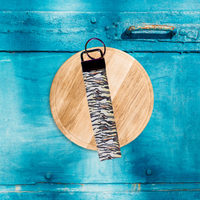 Faux leather keychain Medium - Unicorn Fart Productions