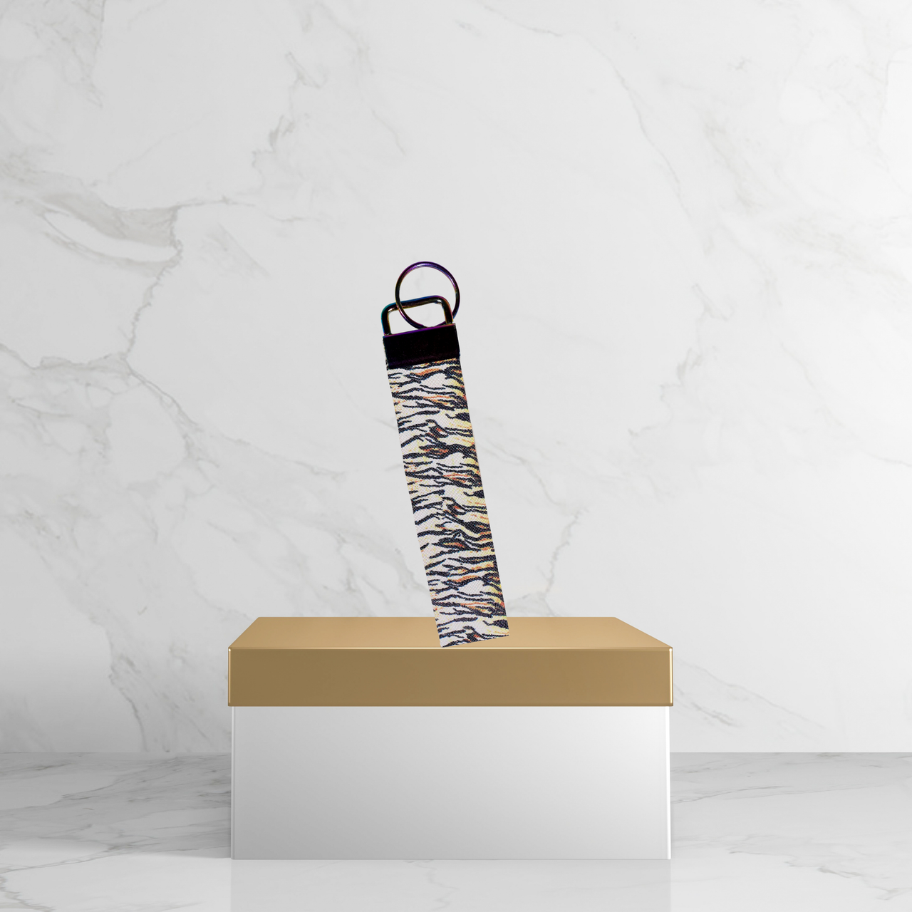 Faux leather keychain Medium - Unicorn Fart Productions