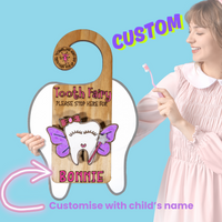 Custom Tooth Fairy Hanger - Unicorn Fart Productions