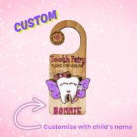 Custom Tooth Fairy Hanger - Unicorn Fart Productions