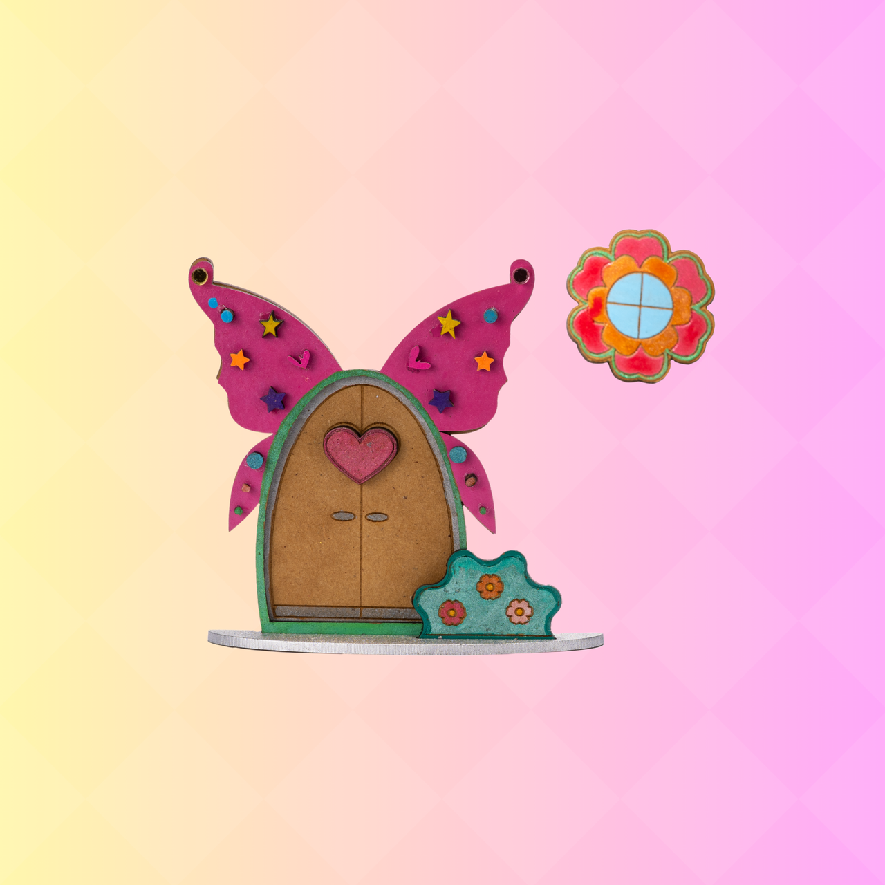 Butterfly Blush Door - Unicorn Fart Productions