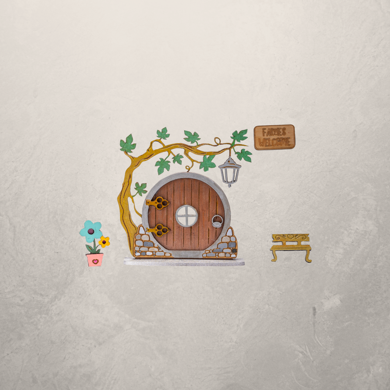 Woodland Winks Door - Unicorn Fart Productions