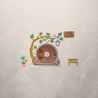 Woodland Winks Door - Unicorn Fart Productions