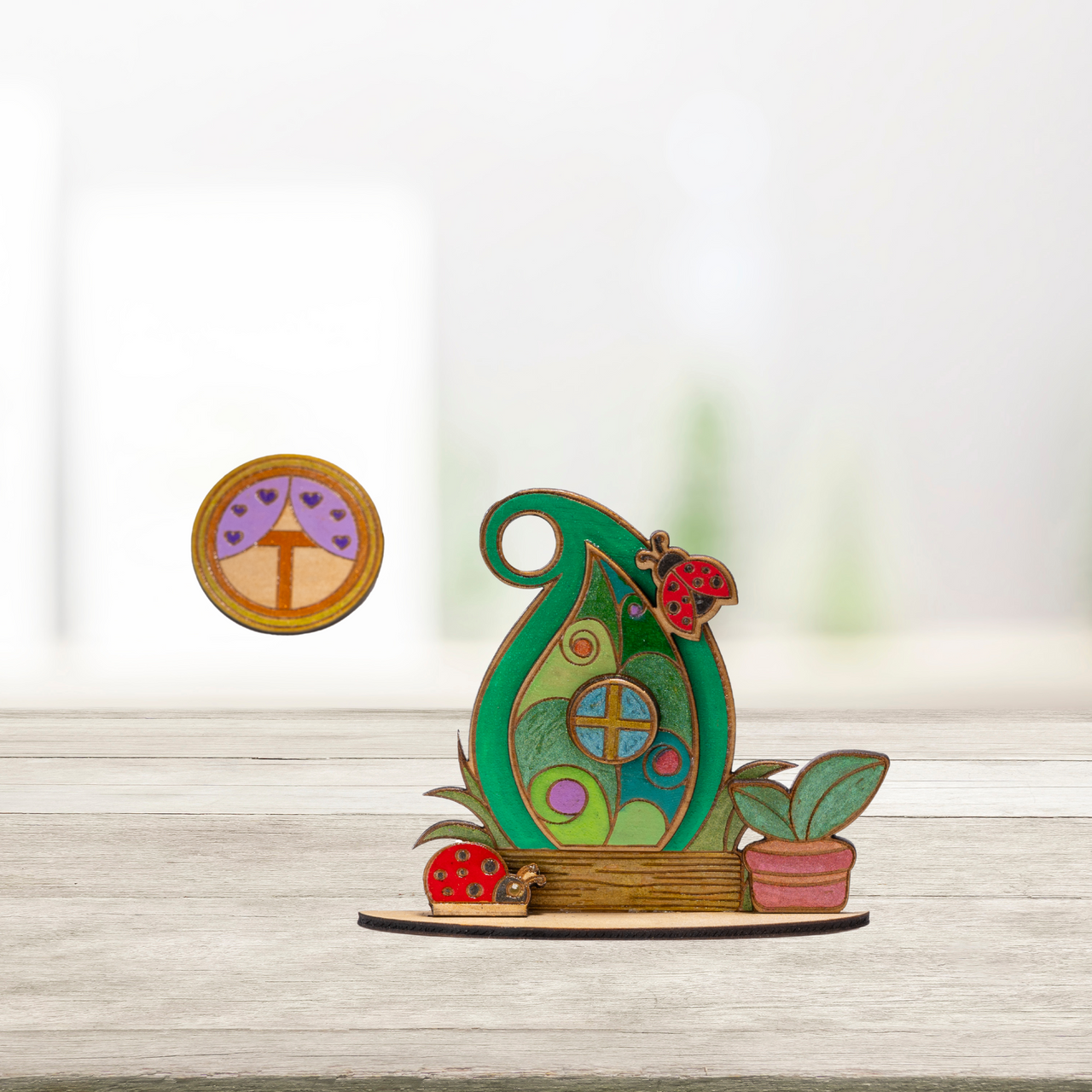 Ladybug Leaf Nook - Unicorn Fart Productions