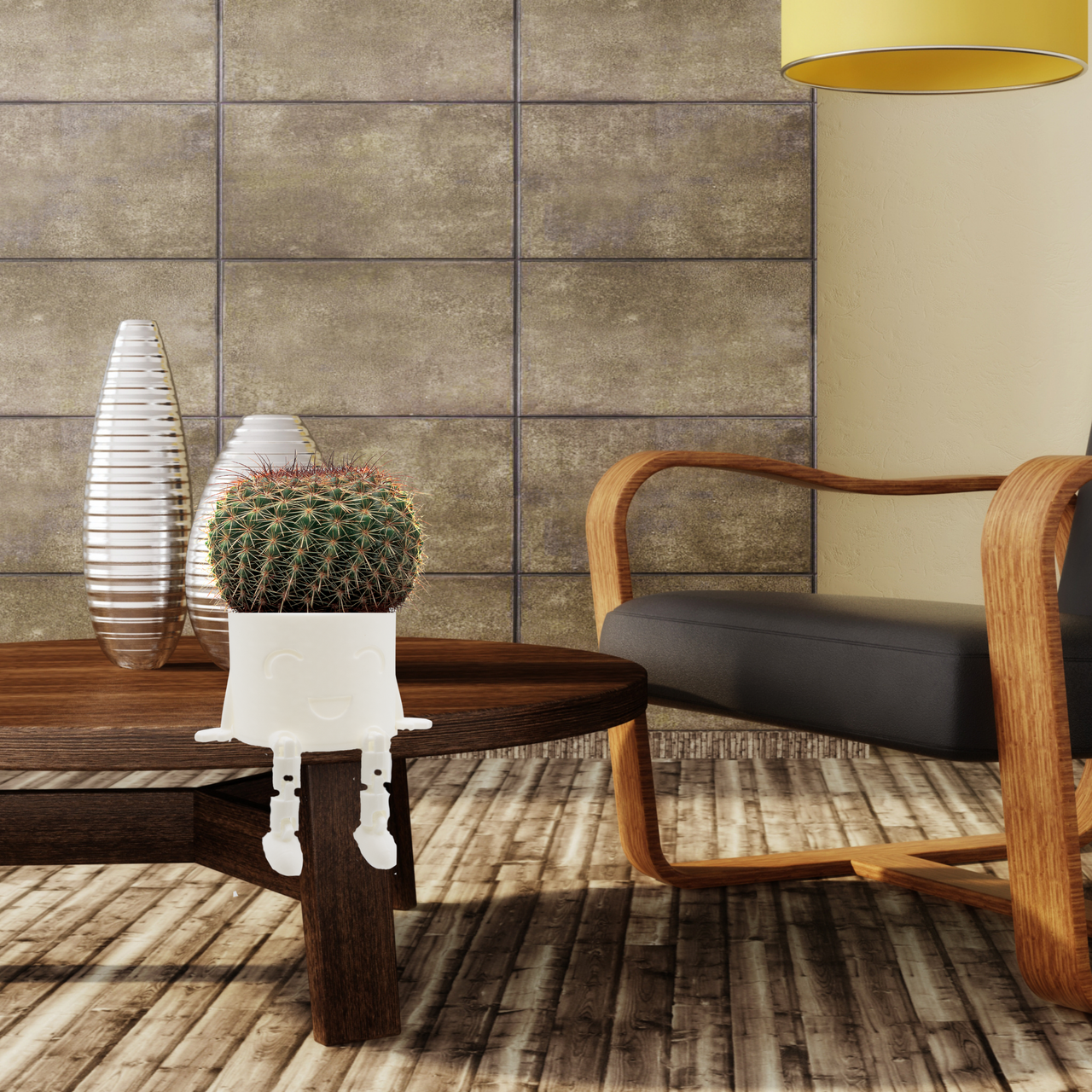 Happy Legs Planter - Unicorn Fart Productions