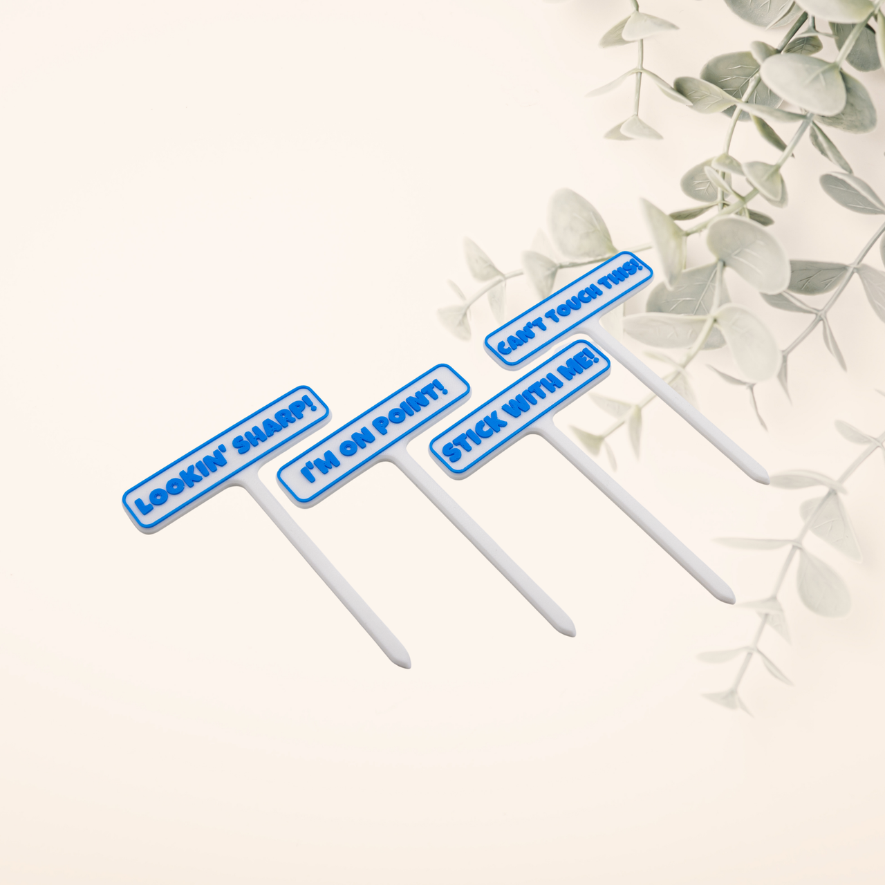 Punny Plant Stakes - Unicorn Fart Productions