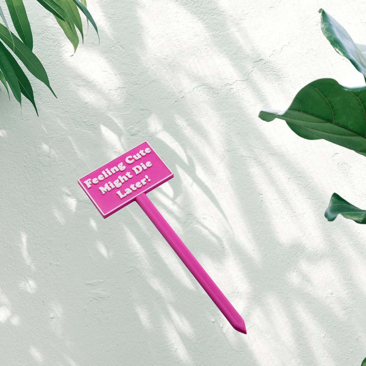 Fun Plant Stakes - Unicorn Fart Productions