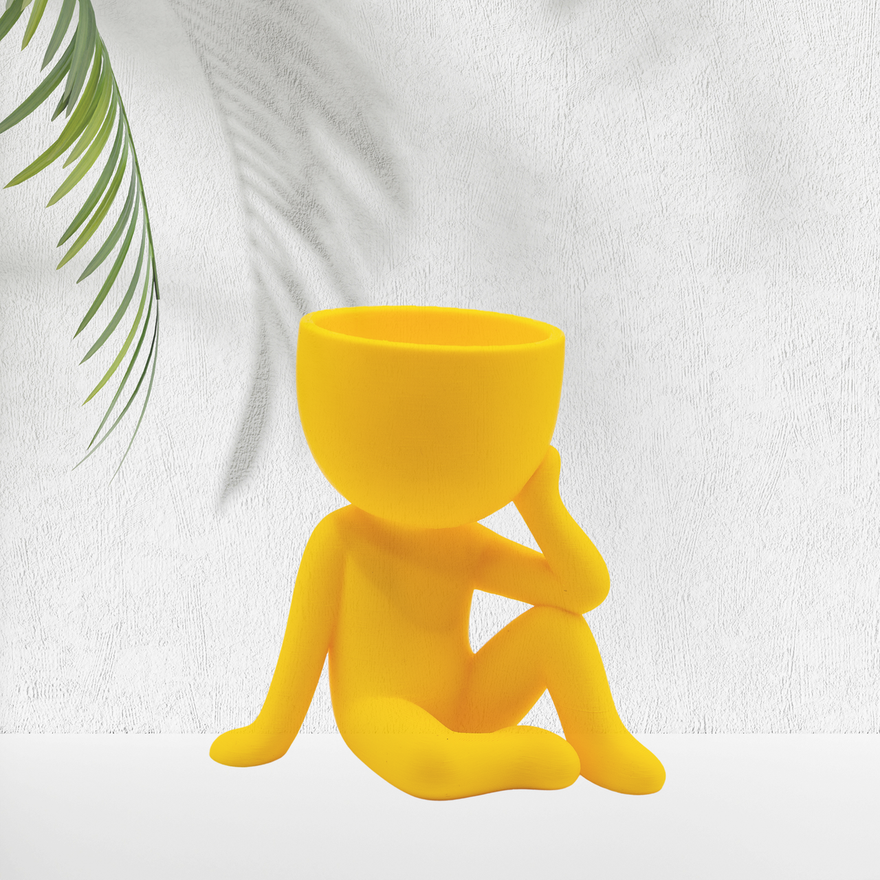 Deep Thinker Planter - Unicorn Fart Productions