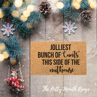 Jolliest Bunch of  Doormat - Unicorn Fart Productions