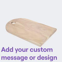Thumbnail for Personalised Arch Blonde Wooden Serving Board  - Custom