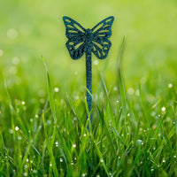 Thumbnail for Handmade plant stakes with a difference - Sparkling Green Butterfly
