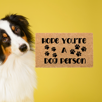 Hope you're a dog person - Unicorn Fart Productions