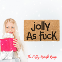 Jolly at F^*K  Doormat - Unicorn Fart Productions