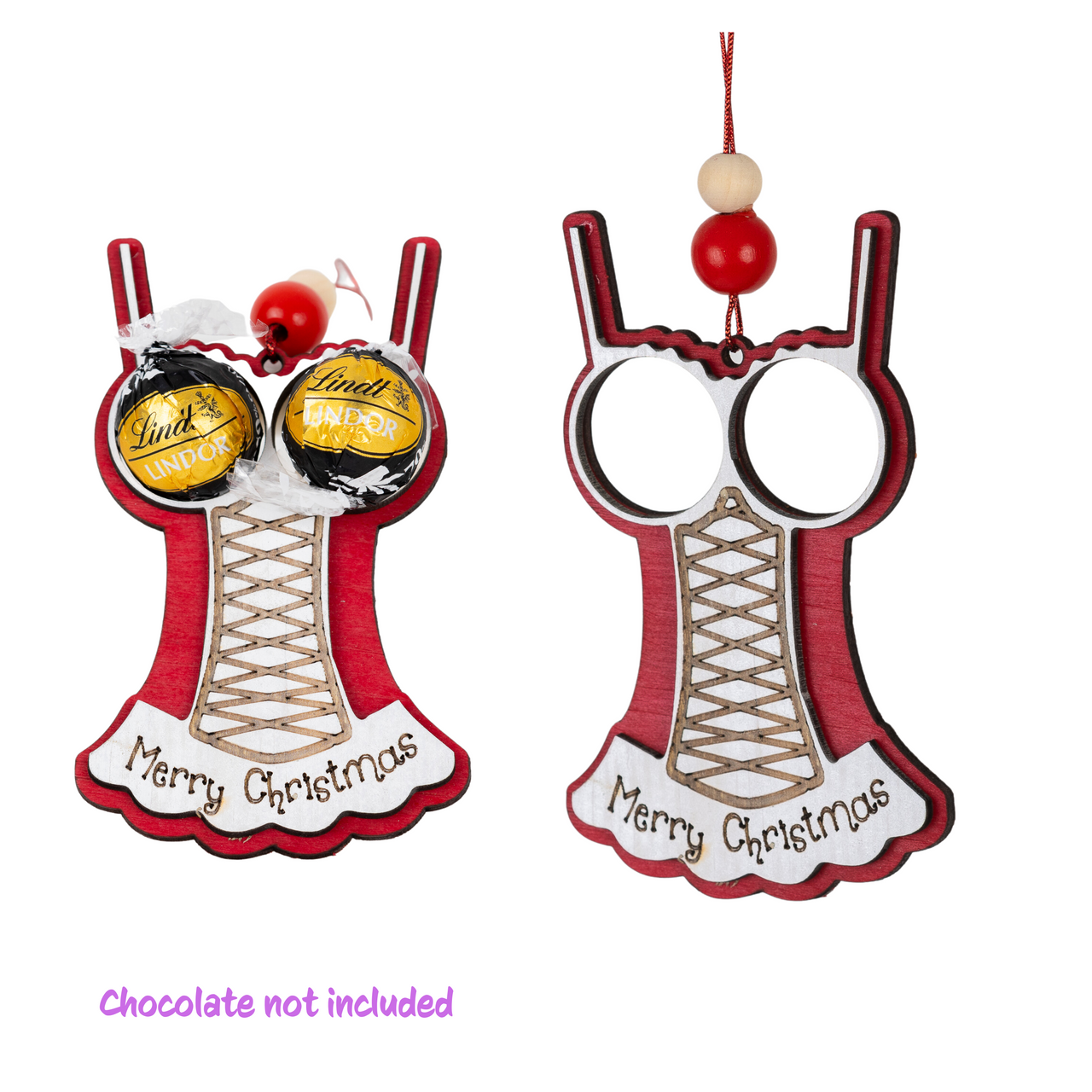 Corset Christmas Ornament - Unicorn Fart Productions