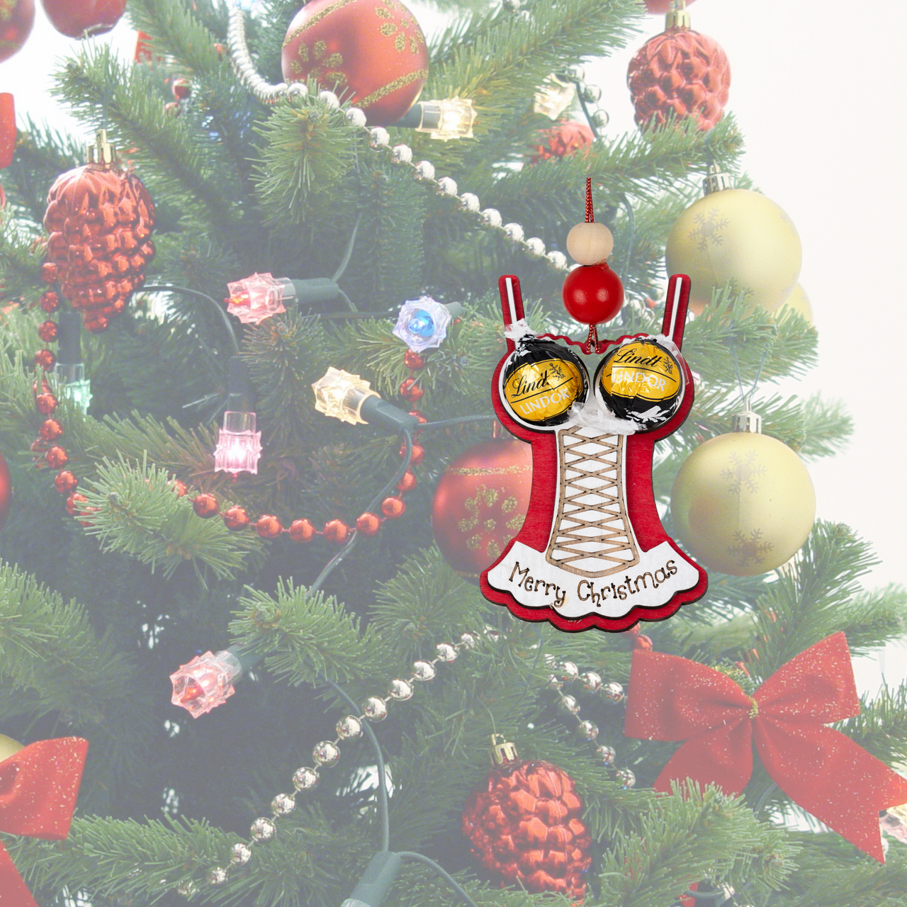 Corset Christmas Ornament - Unicorn Fart Productions