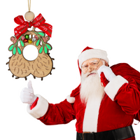 Mistletoe Mischief Ornament - Unicorn Fart Productions