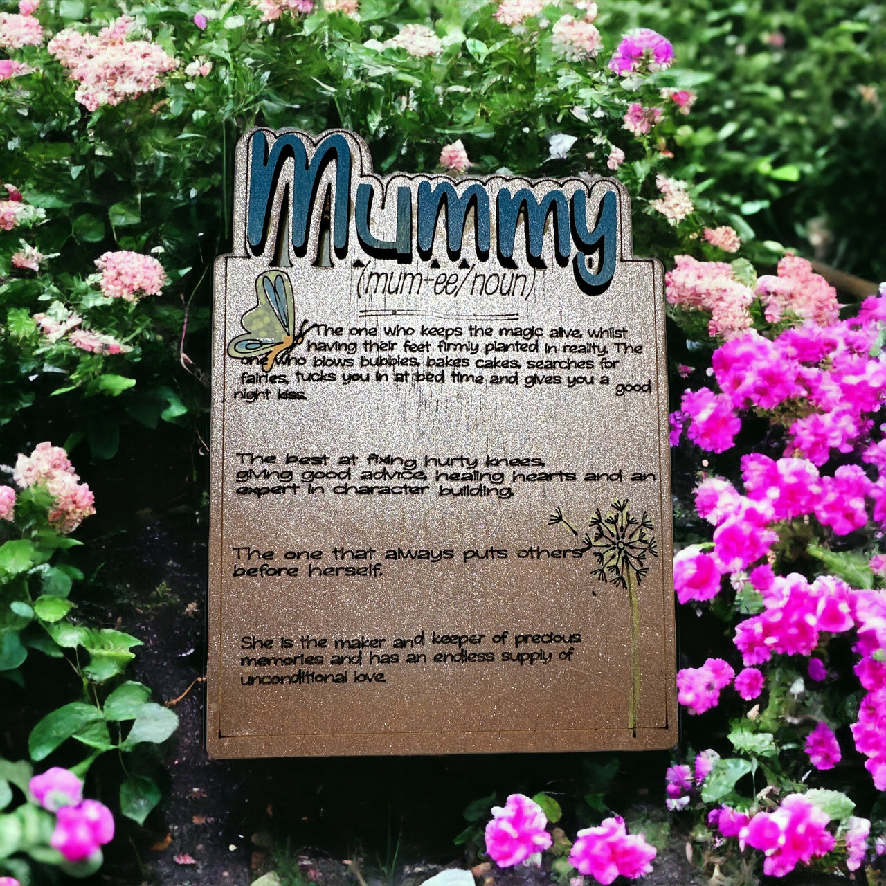 Mother Days Plaque for Mummy